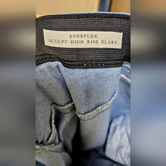 Angels Everflex Sculpt High Rise Flare  Jeans Denim Size 24 W waist 22 - Picture 5 of 7